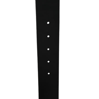 Gucci Textured Calfskin Double G 40mm Belt 85 34 Black 5 of 6