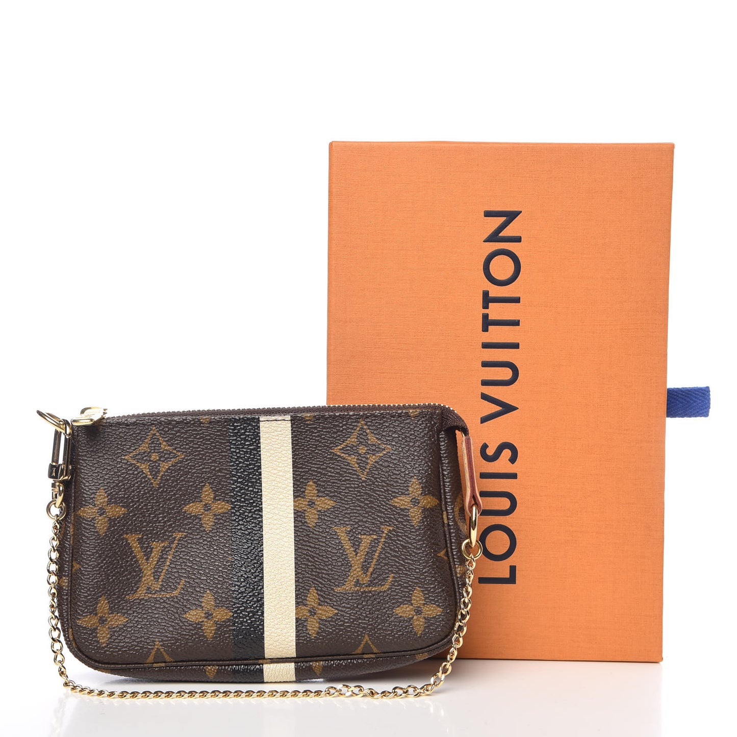 Monogram My LV Heritage Mini Pochette Accessories Ivory Black