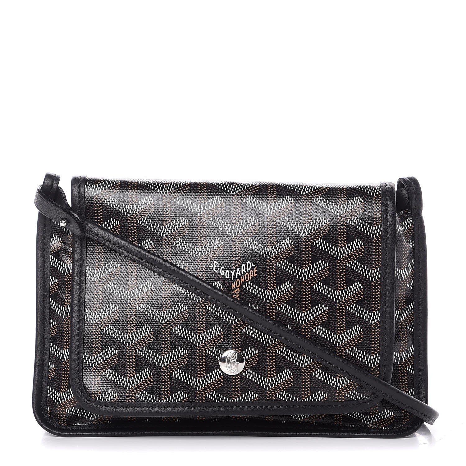 Goyard Goyardine Plumet Wallet Clutch Black 1 of 6