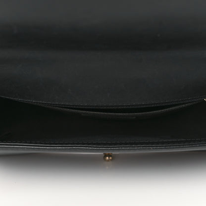 Chanel Calfskin Quilted New Medium Boy Top Handle Flap Black 4 of 10
