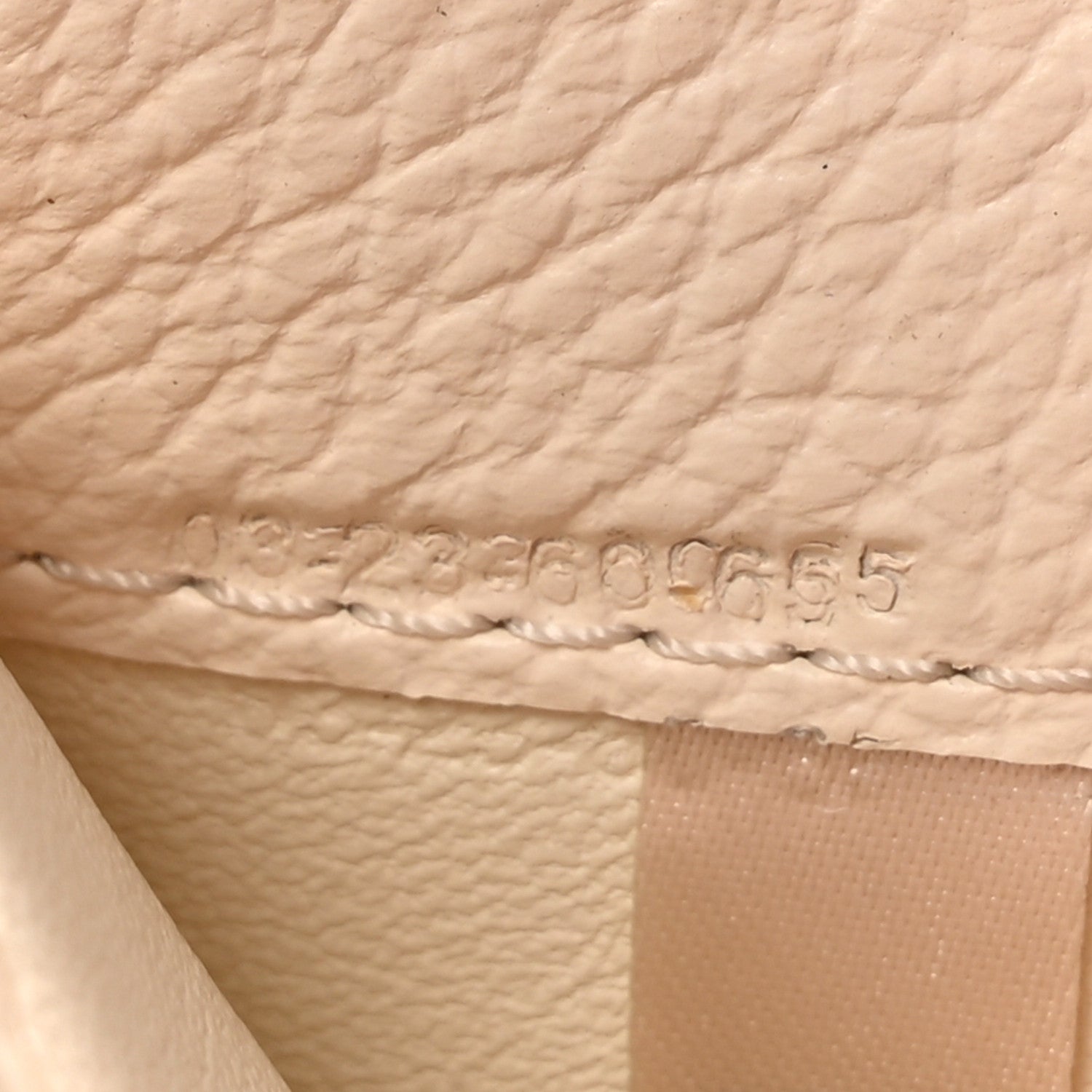 Chloe Grained Calfskin Marcie Small Compact Wallet White 8 of 8
