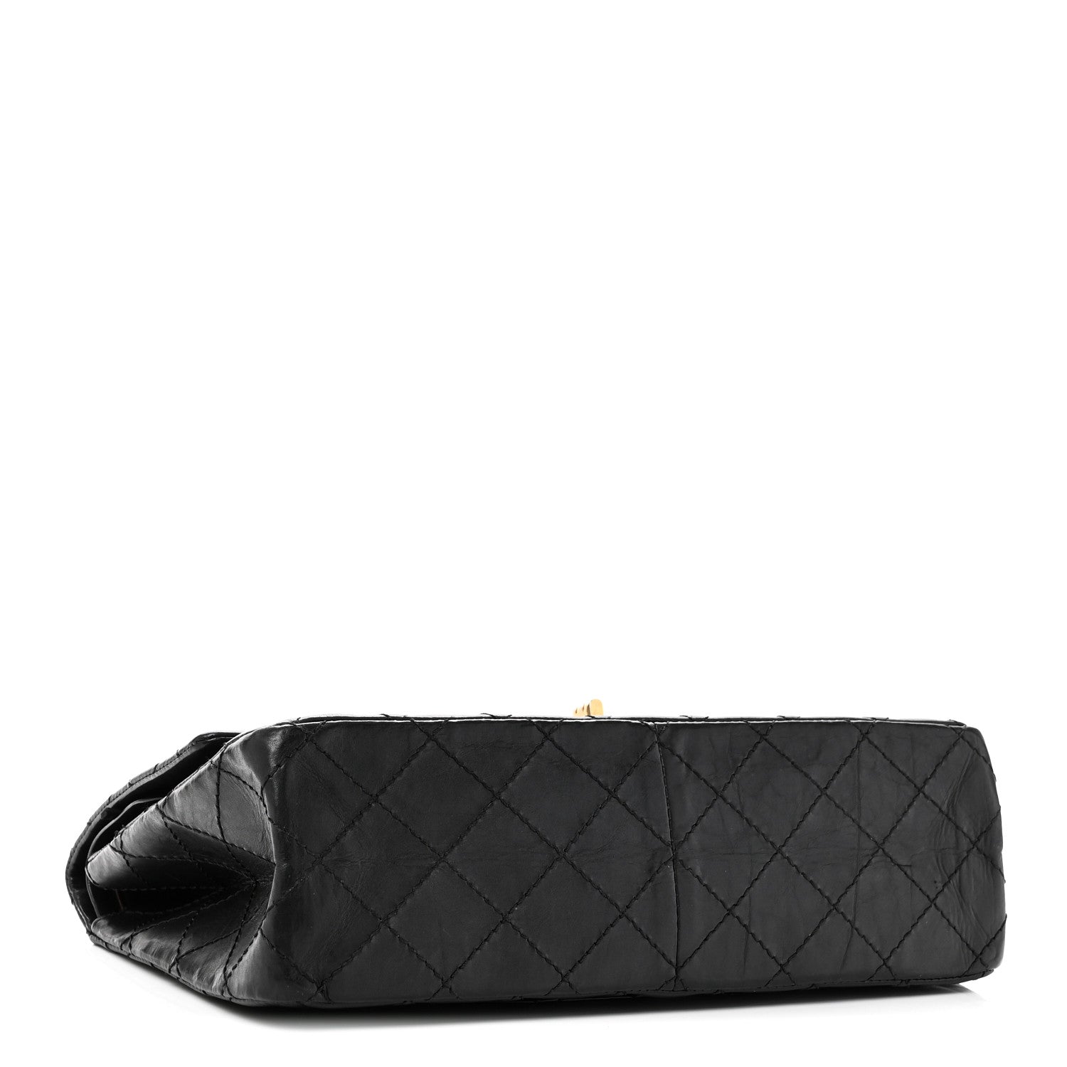 Chanel Aged Calfskin Quilted 2.55 Reissue 226 Flap Black 4 of 10