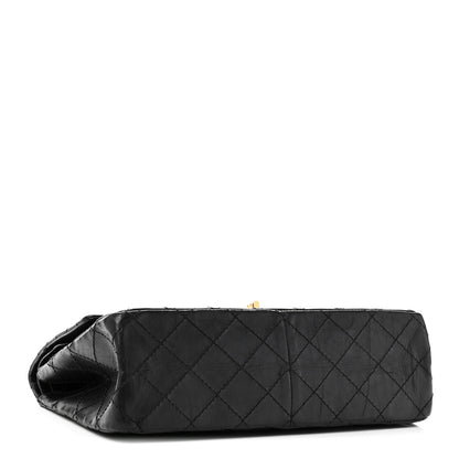 Chanel Aged Calfskin Quilted 2.55 Reissue 226 Flap Black 4 of 10