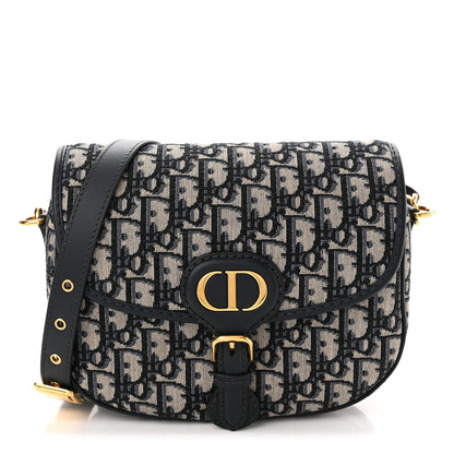 Christian Dior Oblique Medium Bobby Flap Blue 1 of 9