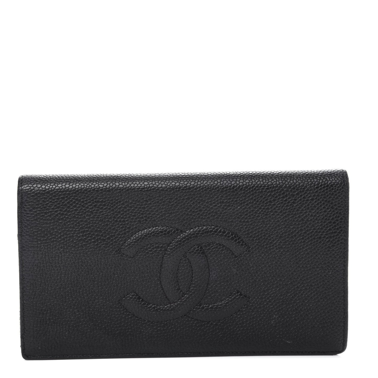 Caviar Timeless CC Yen Wallet Black