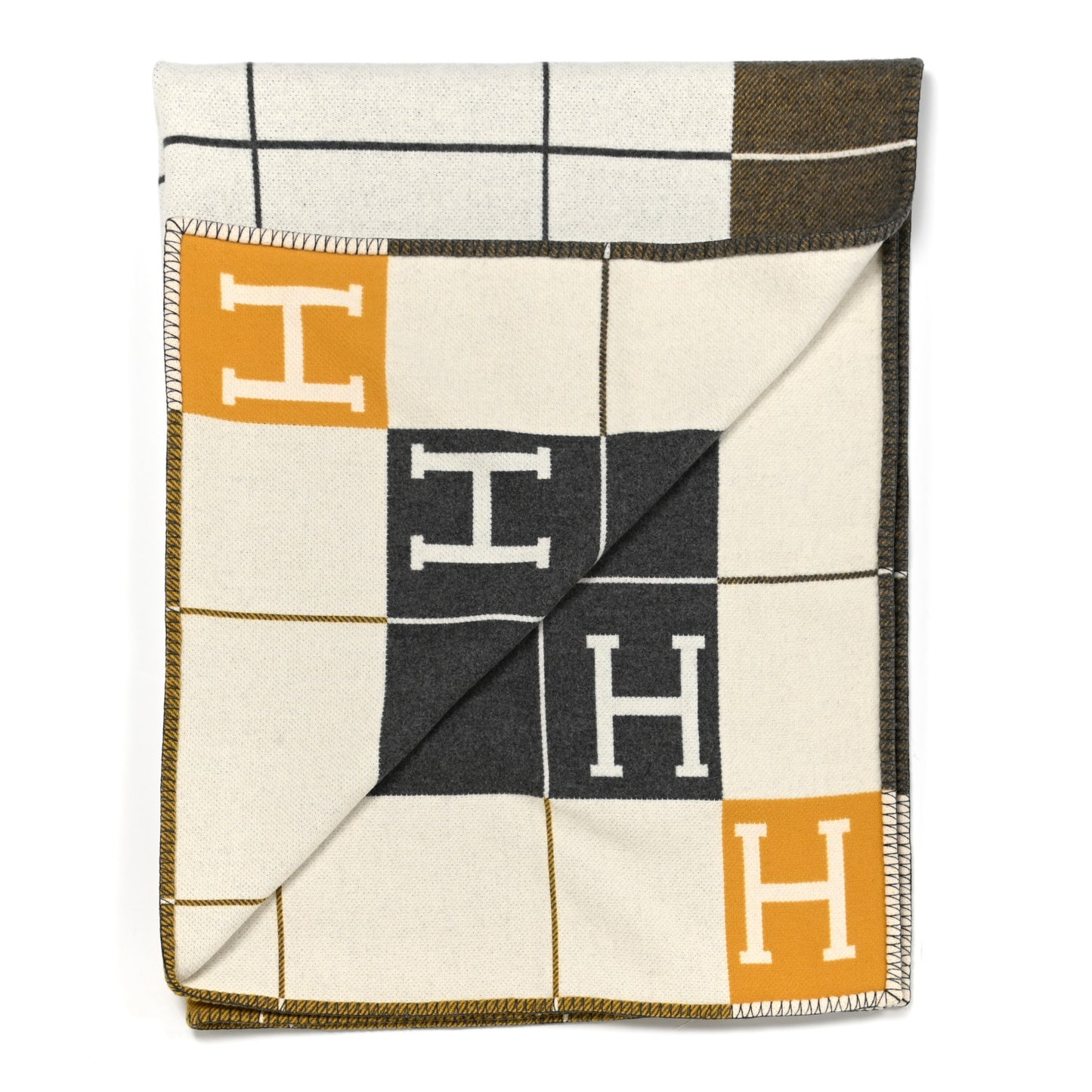 Wool Cashmere Avalon III Blanket Gris Soleil