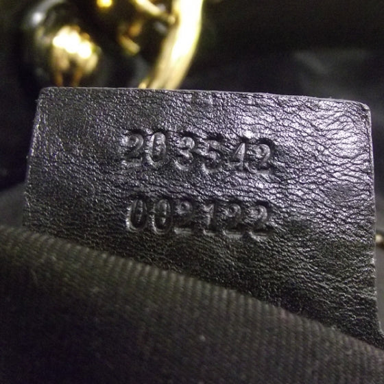 Gucci Monogram Large Jockey Hobo Black 8 of 10