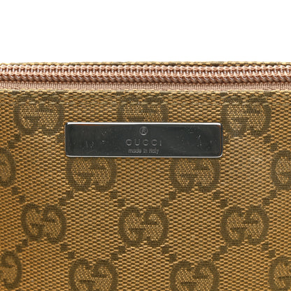 Gucci Monogram Boat Pochette Yellow 11 of 15