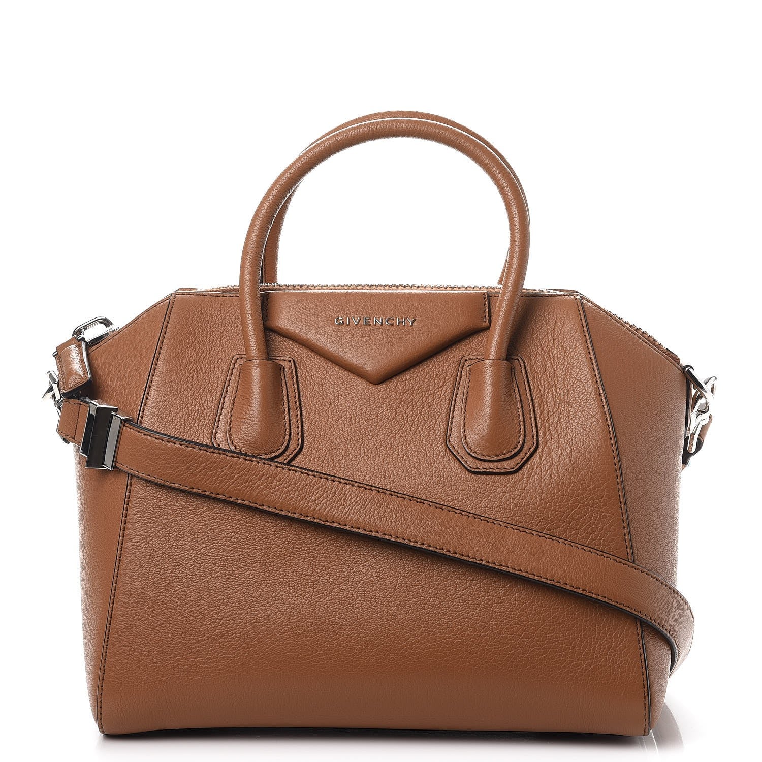 Givenchy Sugar Goatskin Small Antigona Caramel 1 of 10
