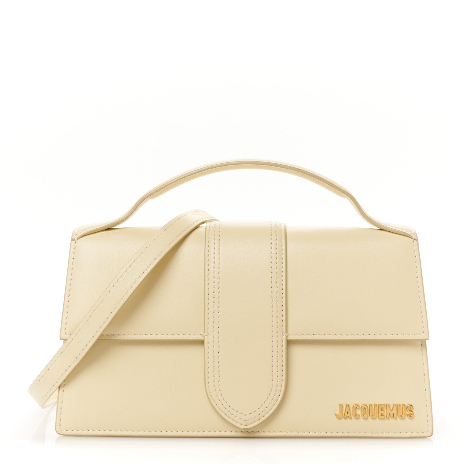 Jacquemus Smooth Calfskin Le Grand Bambino Ivory 1 of 13