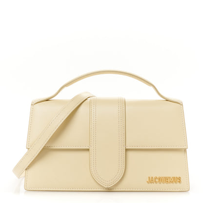 Jacquemus Smooth Calfskin Le Grand Bambino Ivory 1 of 13