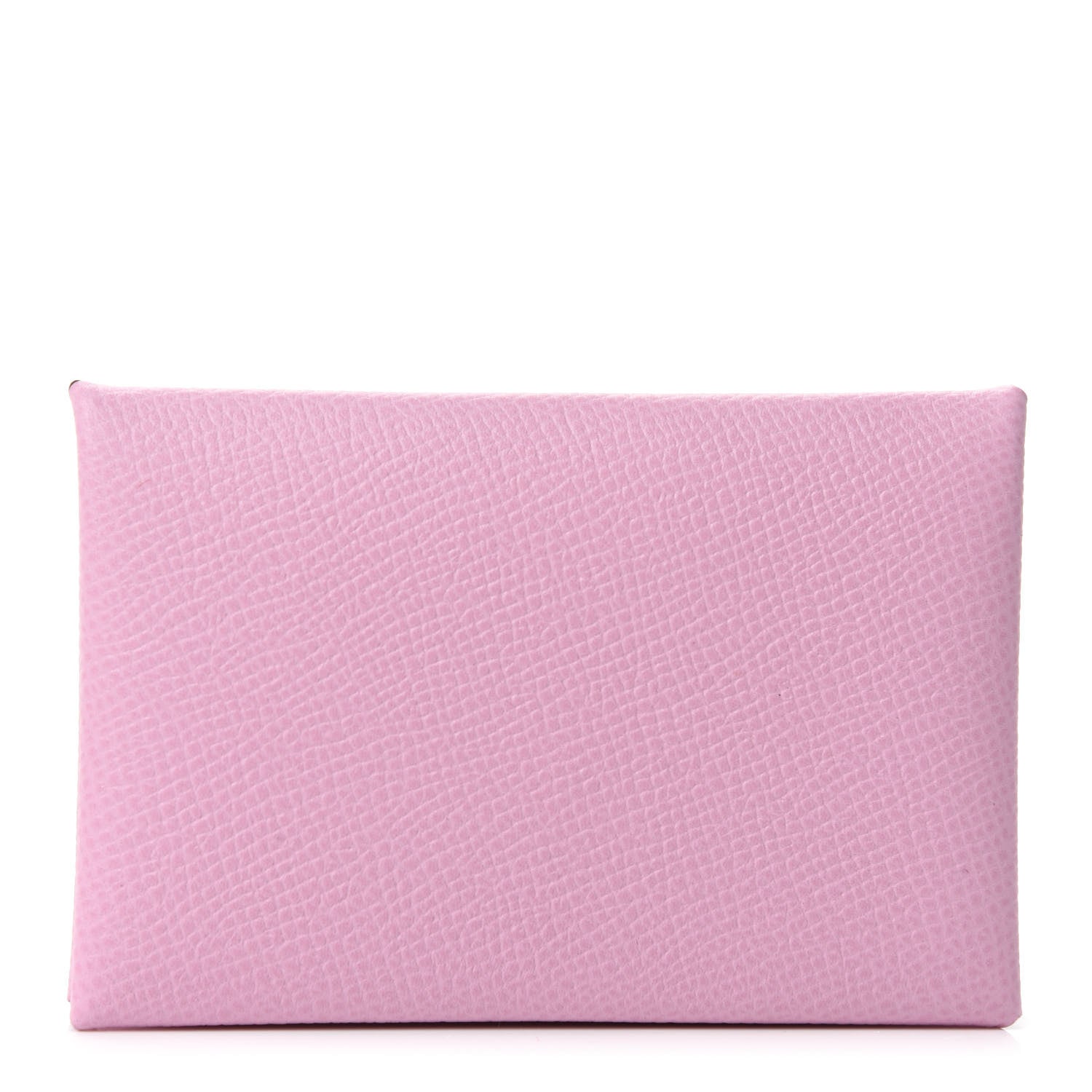 Hermes Epsom Calvi Card Case Mauve Sylvestre 1 of 8