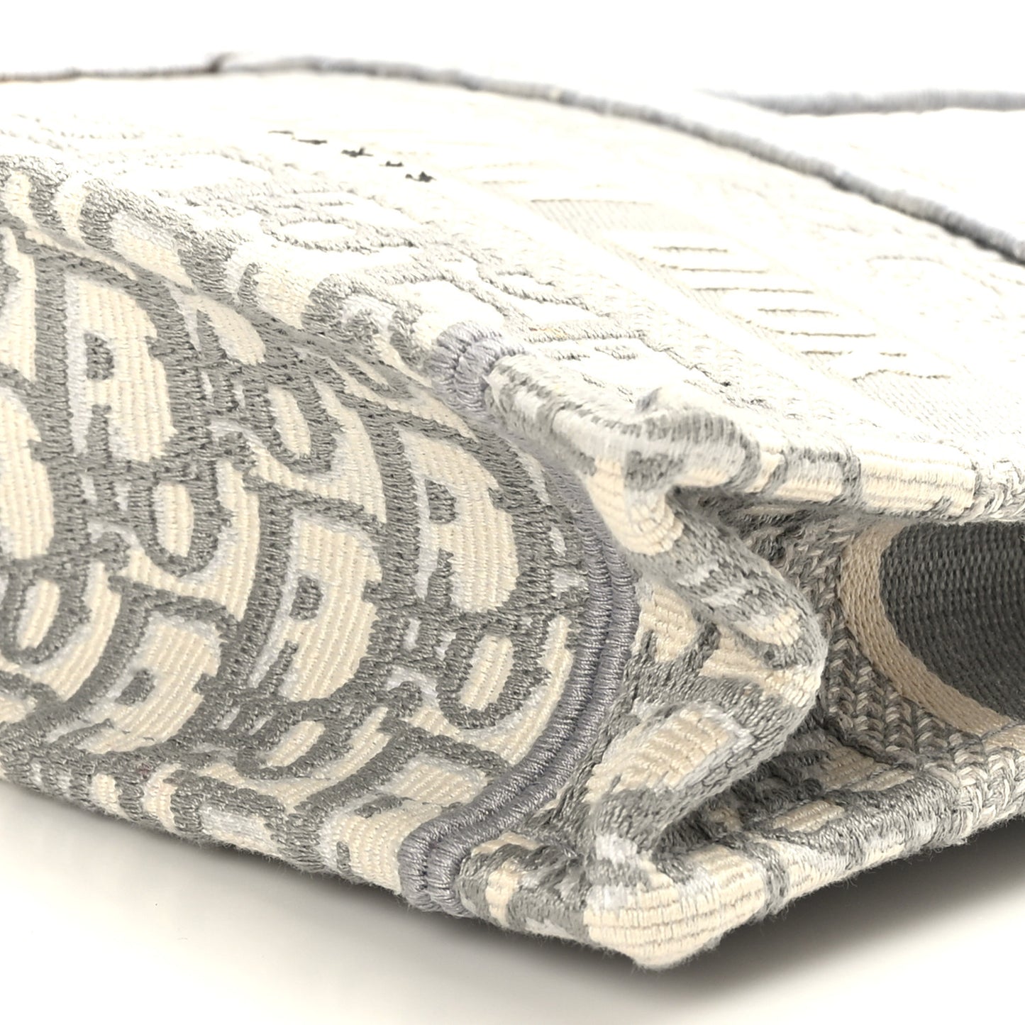 Oblique Mini Book Tote Grey Multicolor