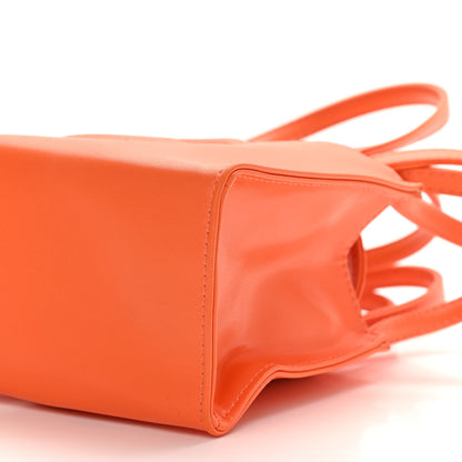 Telfar Vegan Leather Small Shopping Bag Orange 11 of 15