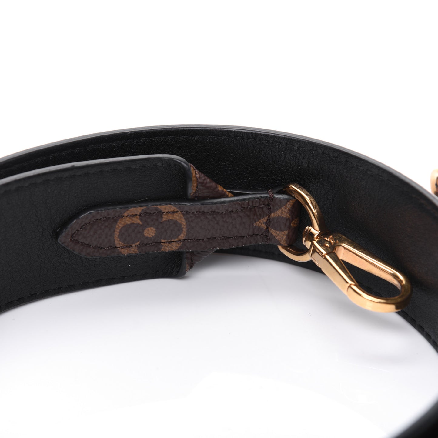 Monogram Bandouliere Shoulder Strap Black