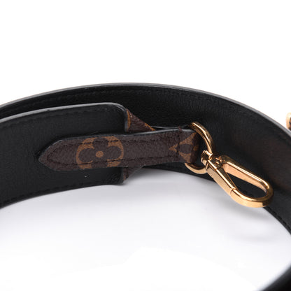 Louis Vuitton Monogram Bandouliere Shoulder Strap Black 5 of 5