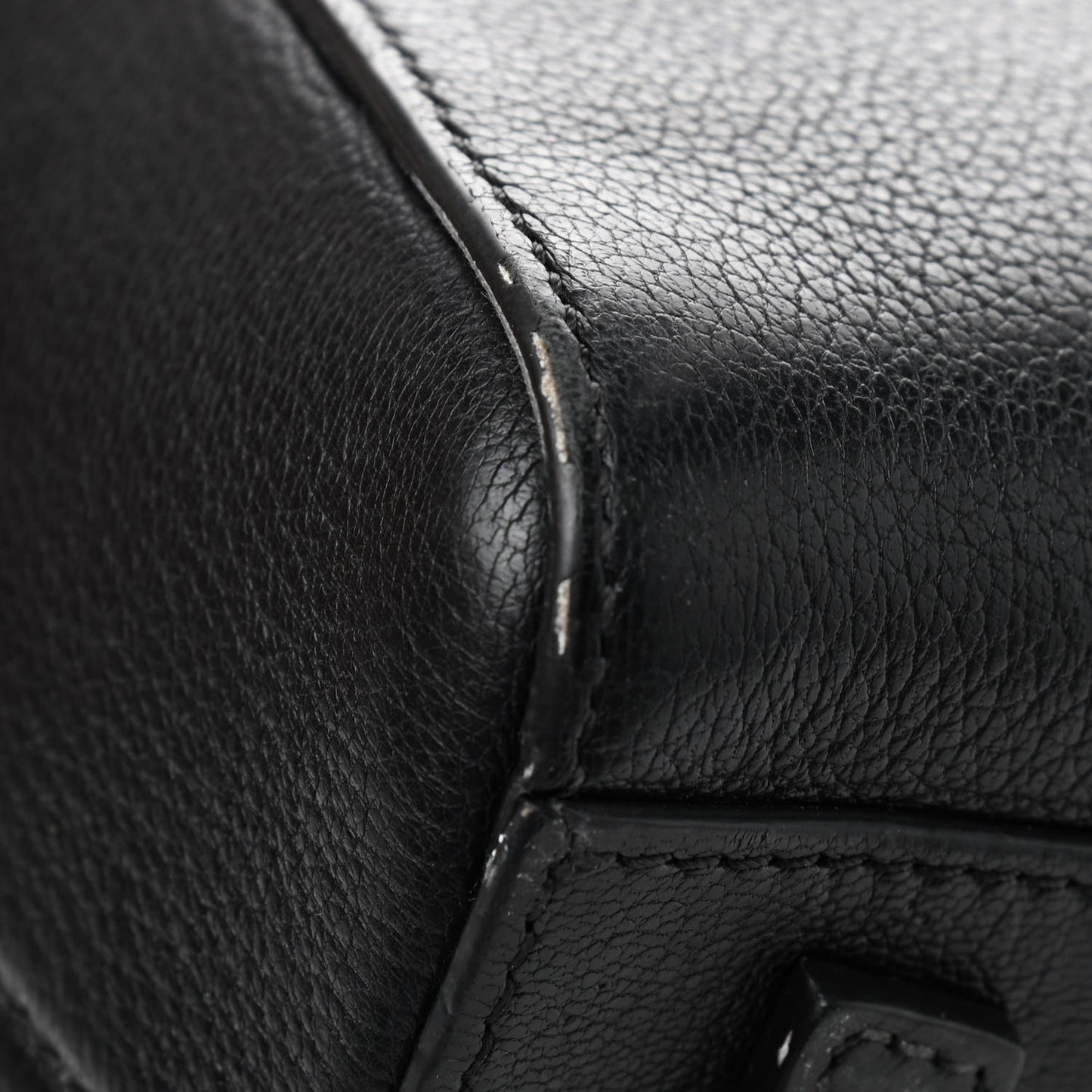 Sugar Goatskin Mini Antigona Black