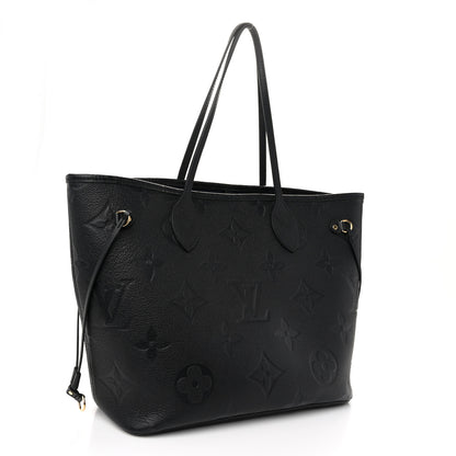 Louis Vuitton Empreinte Monogram Giant Neverfull MM Black 4 of 10