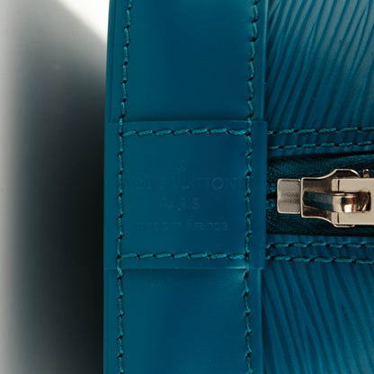 Louis Vuitton Epi Alma PM Cyan 5 of 7