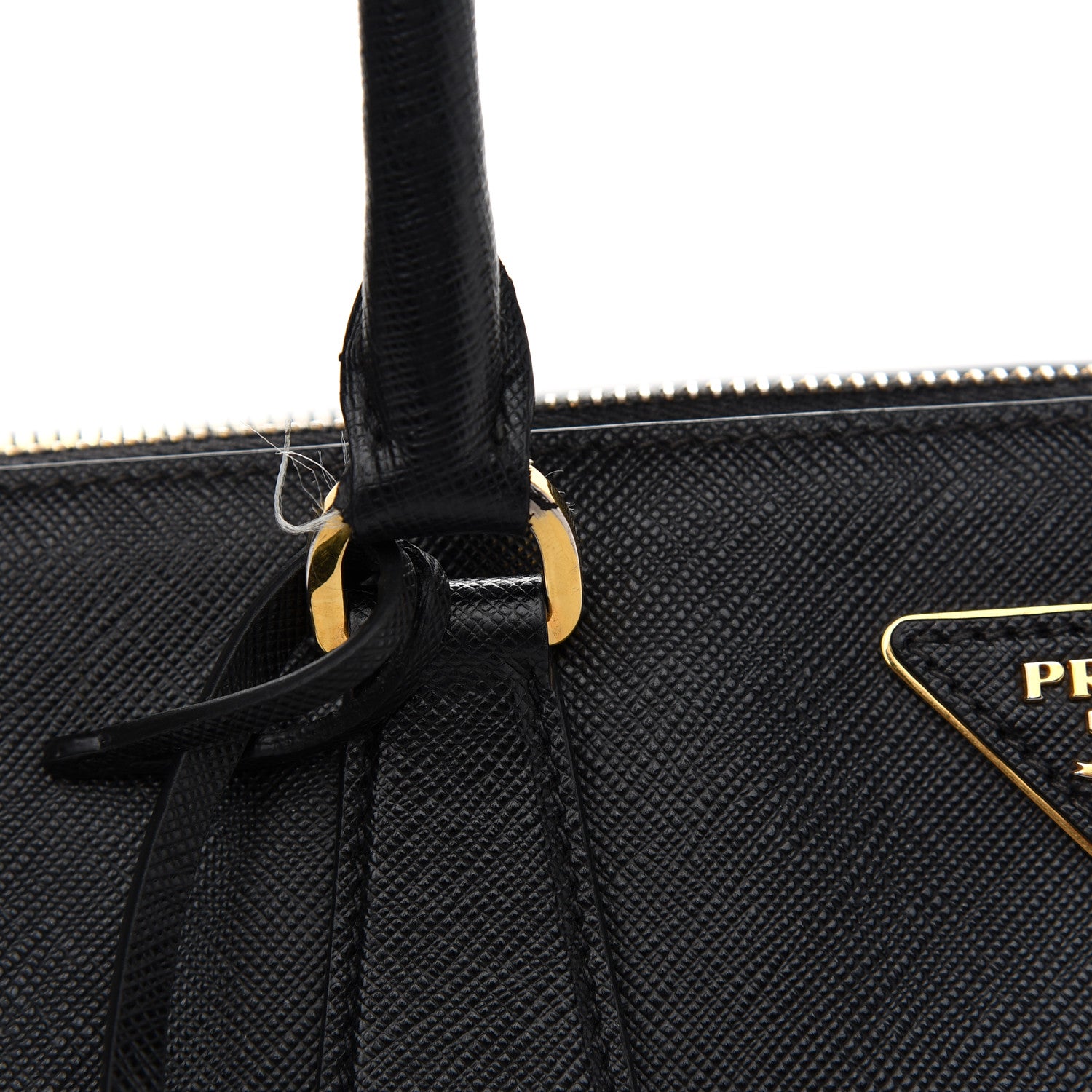 Prada Saffiano Large Galleria Double Zip Tote Black 13 of 13