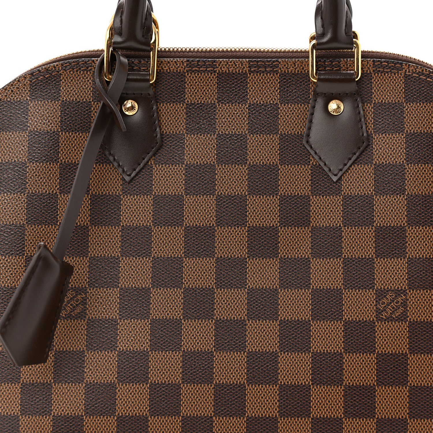 Louis Vuitton Damier Ebene Alma MM 9 of 13