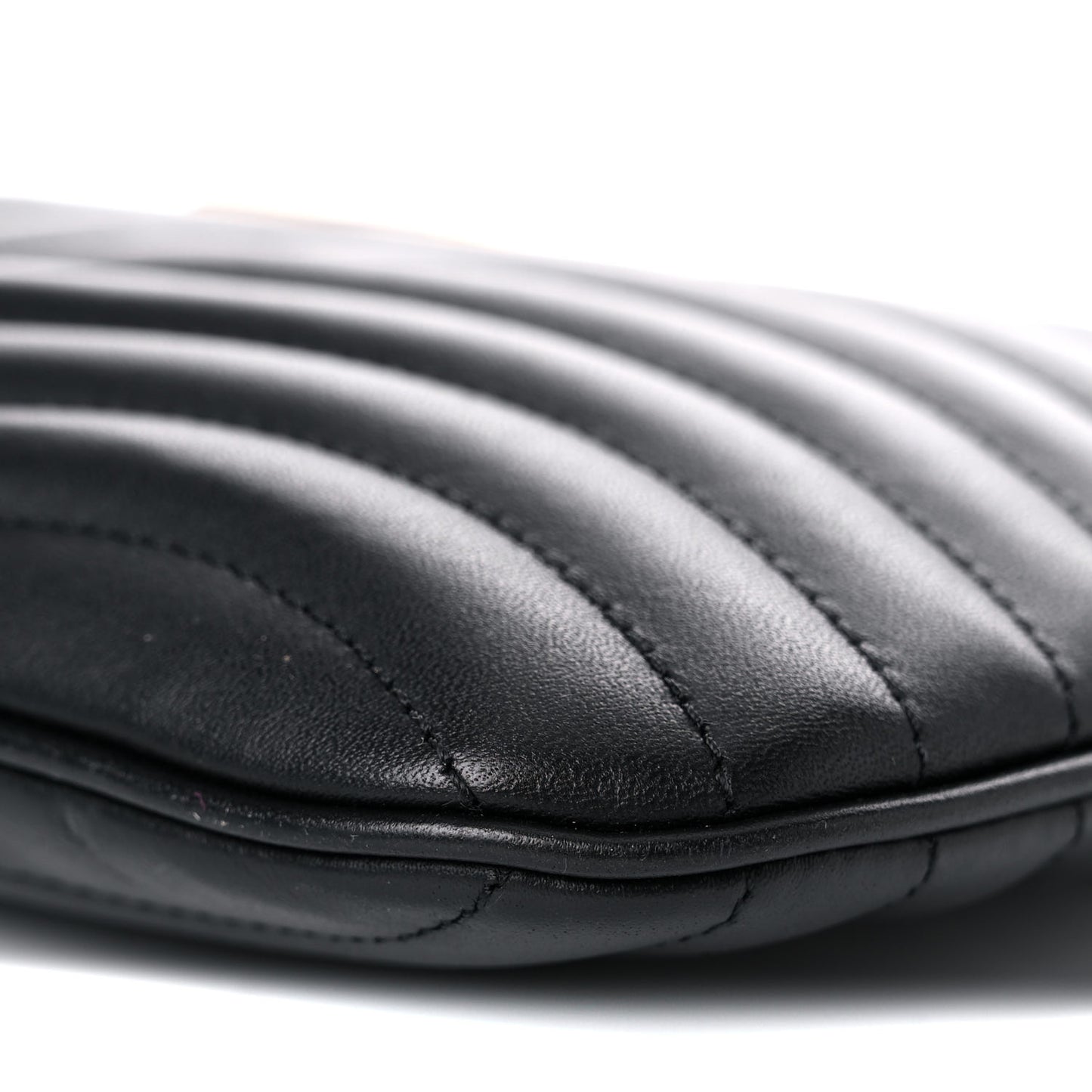 Calfskin New Wave Zipped Pochette Black