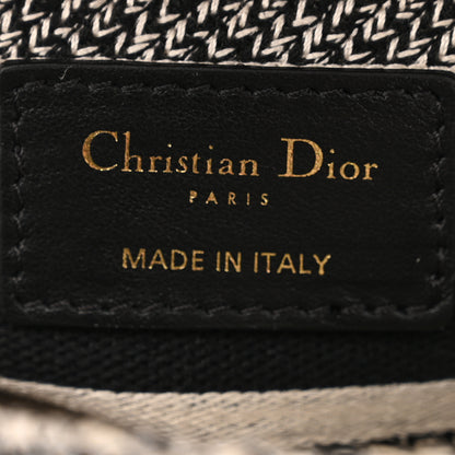 Christian Dior Canvas Embroidered Zodiac Toile De Jouy Medium Lady D-Lite Latte 6 of 15