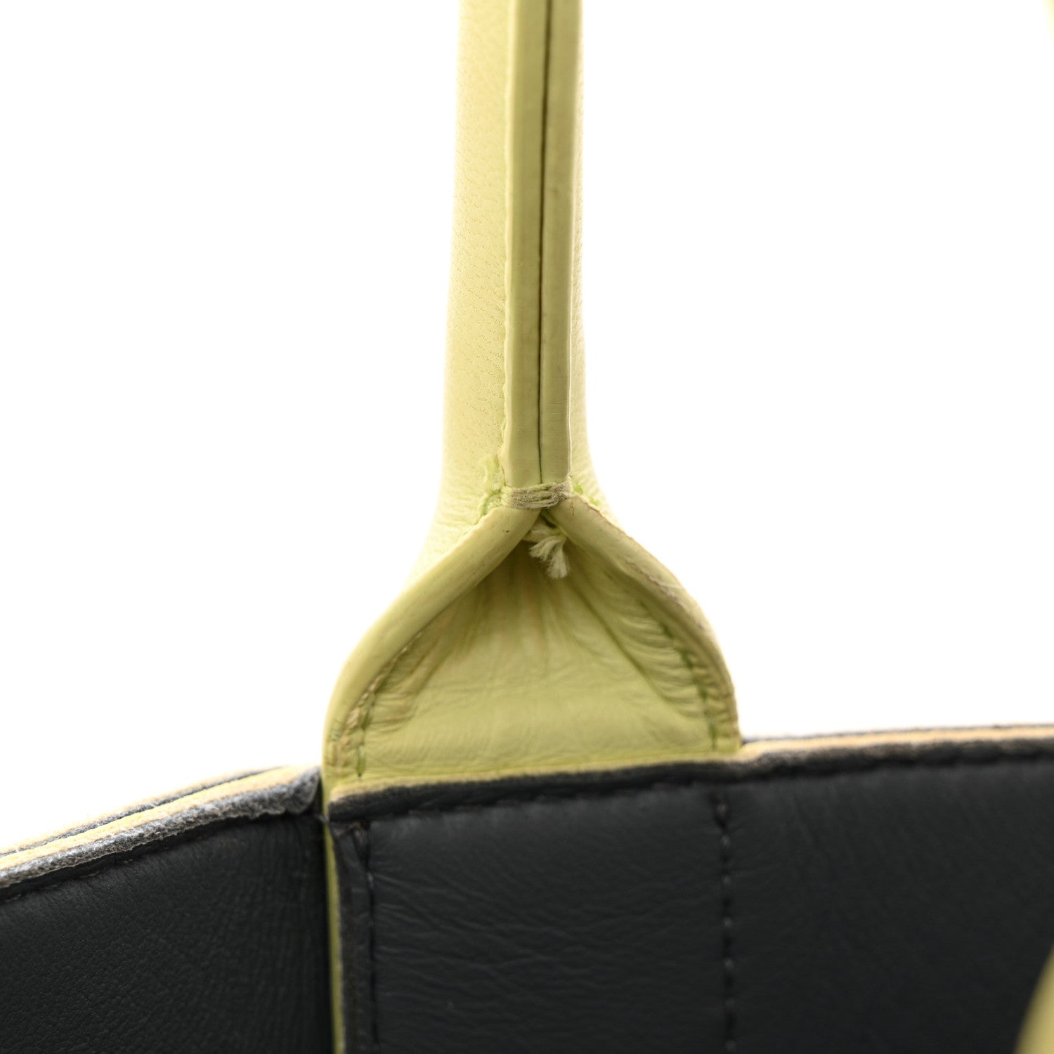 Bottega Veneta Nappa Maxi Intrecciato Small Arco Tote Lemon 17 of 23