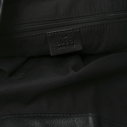 Gucci Monogram Large New Ladies Web Hobo Black 6 of 11