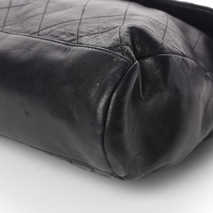Chanel Lambskin Quilted New Lock Flap Black 6 of 10