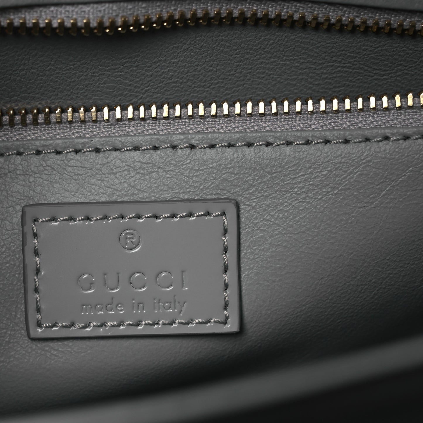 Calfskin Siena Small Shoulder Bag Grey