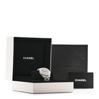 Chanel Stainless Steel Ceramic 33mm J12 Quartz Watch White 5 of 5