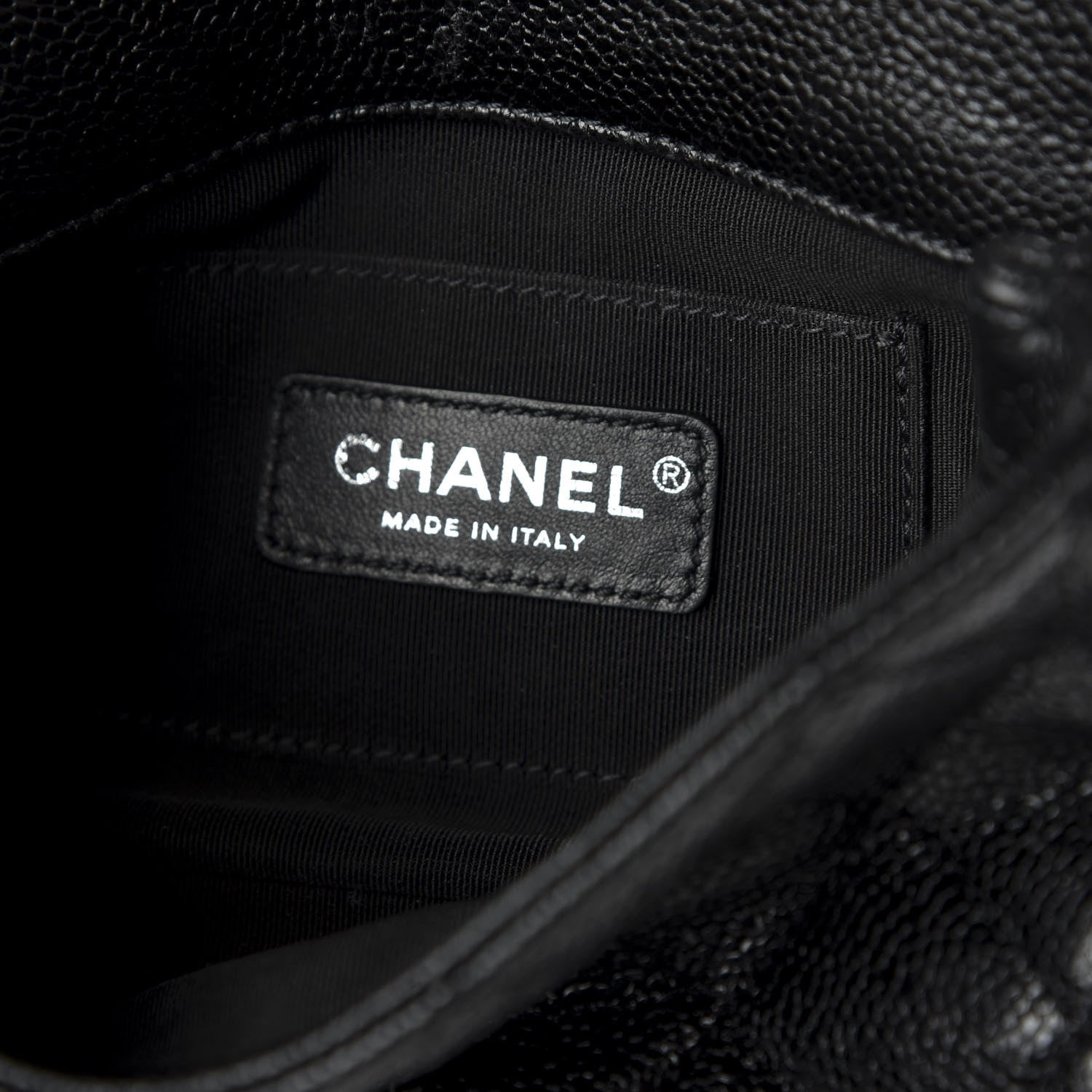 Chanel Caviar Quilted Incognito Mini Square Flap Black 6 of 9