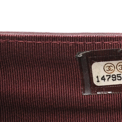 Chanel Caviar Quilted Zipped Pocket Wallet Black 9 of 11