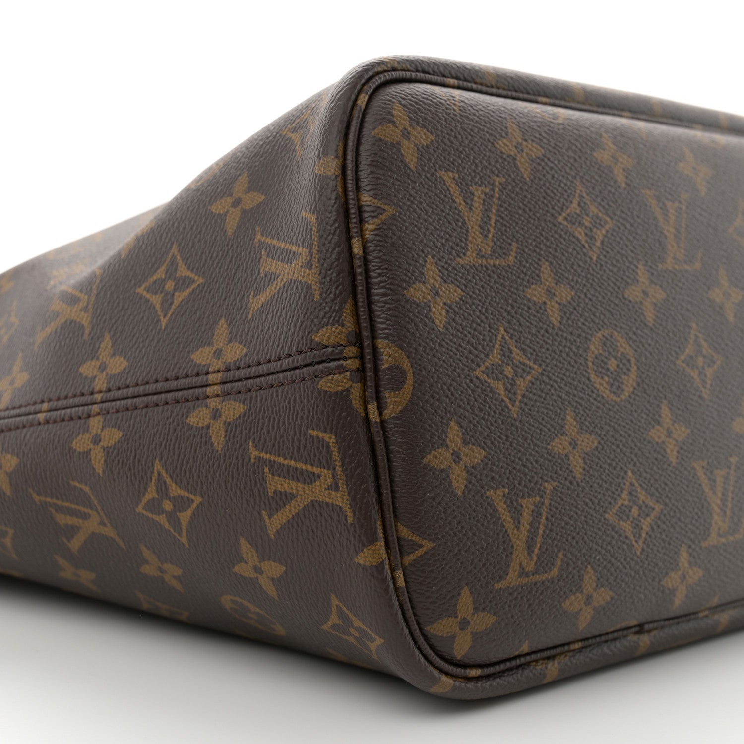 Louis Vuitton Monogram Calfskin Neo Neverfull Inside Out MM Tan 13 of 17
