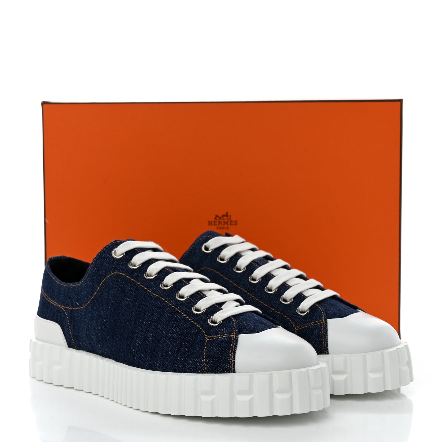 Denim Womens Cross Sneakers 37 Bleu