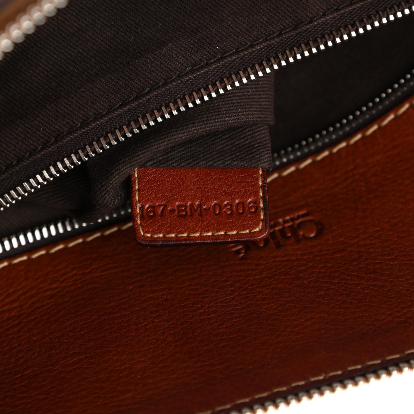 Calfskin Edith Satchel Ecureil Brown