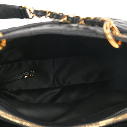 Chanel Caviar Quilted Grand Shopping Tote GST Black 5 of 11