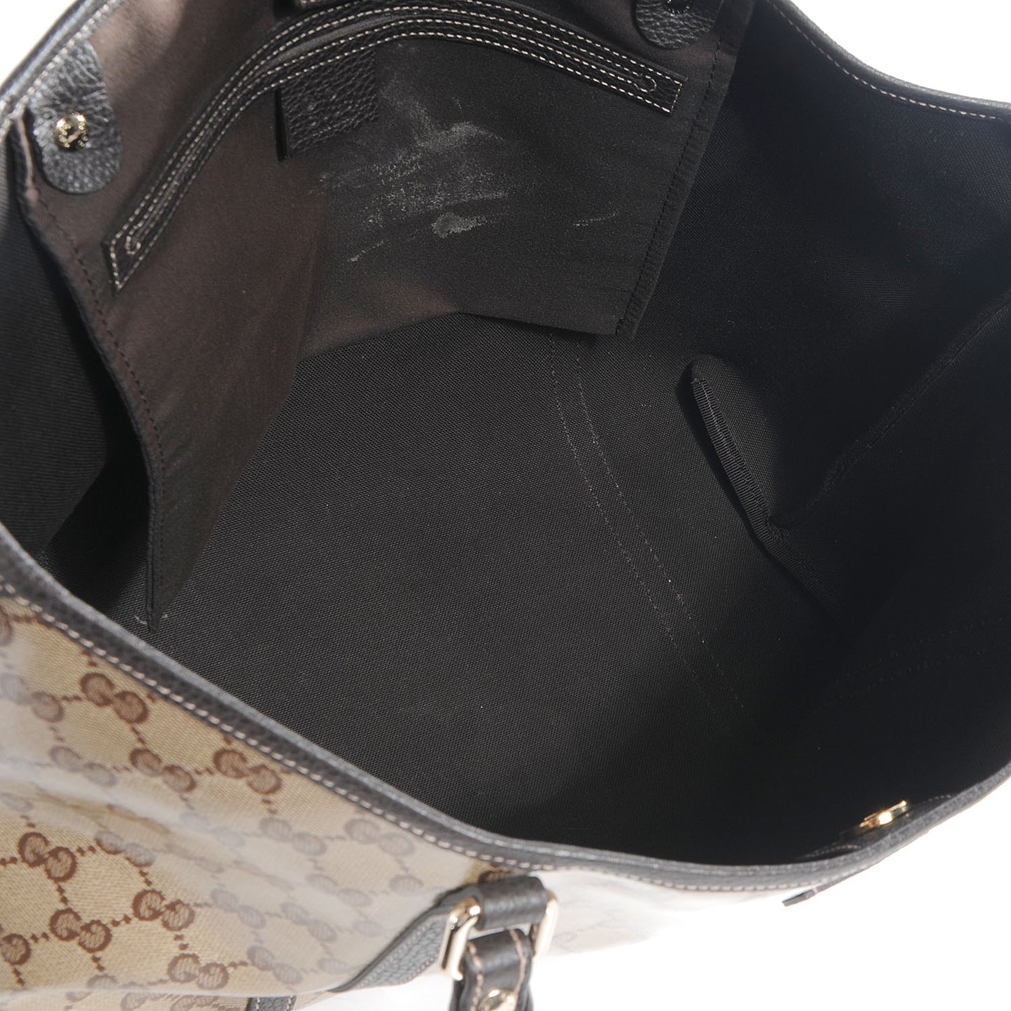 Crystal Monogram Medium Joy Tote Beige Ebony Testa di Moro