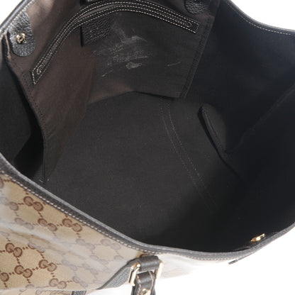 Gucci Crystal Monogram Medium Joy Tote Beige Ebony Testa di Moro 5 of 8