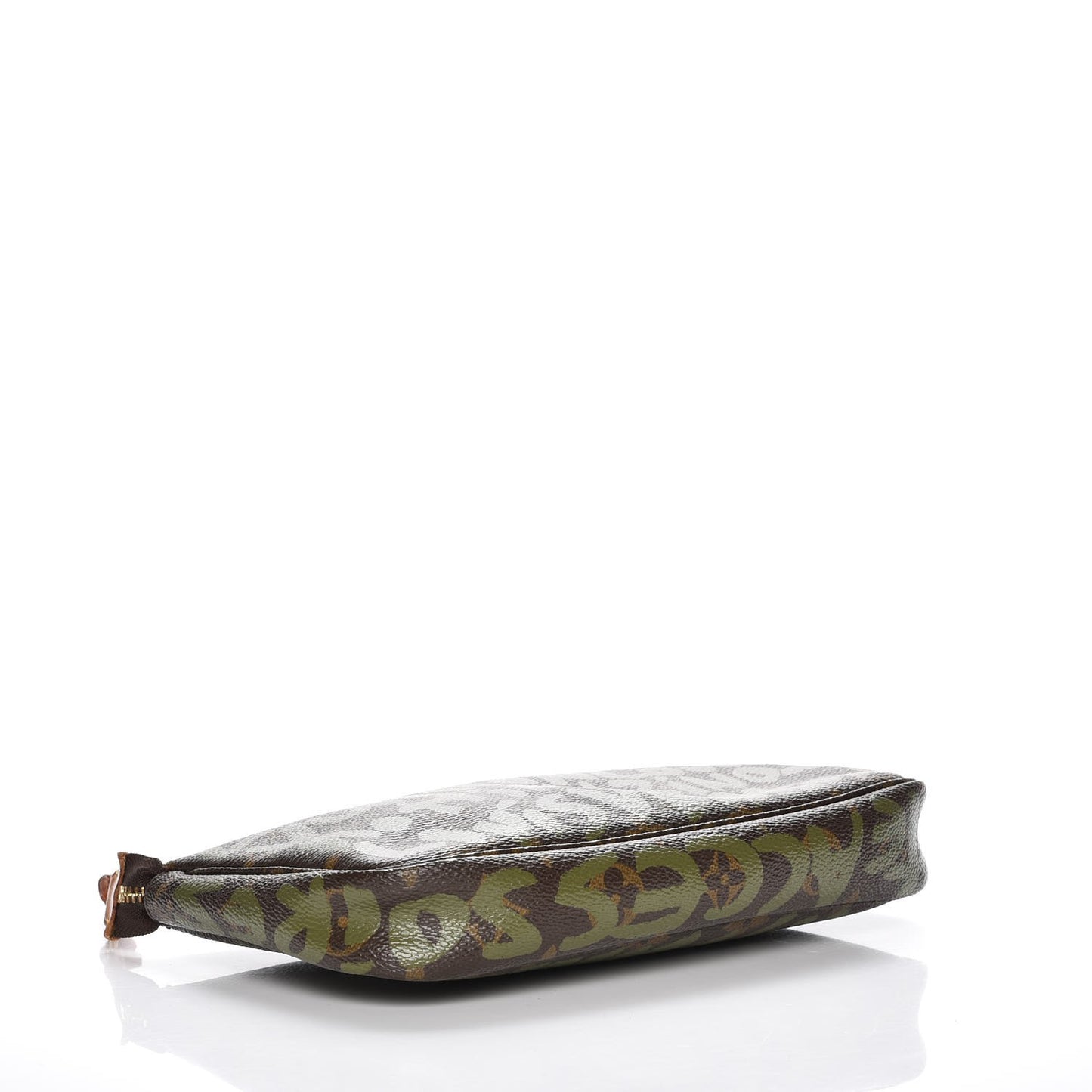 Monogram Graffiti Pochette Accessories Kaki