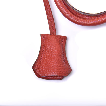 Hermes Togo Birkin 25 Rouge Vif 29 of 31