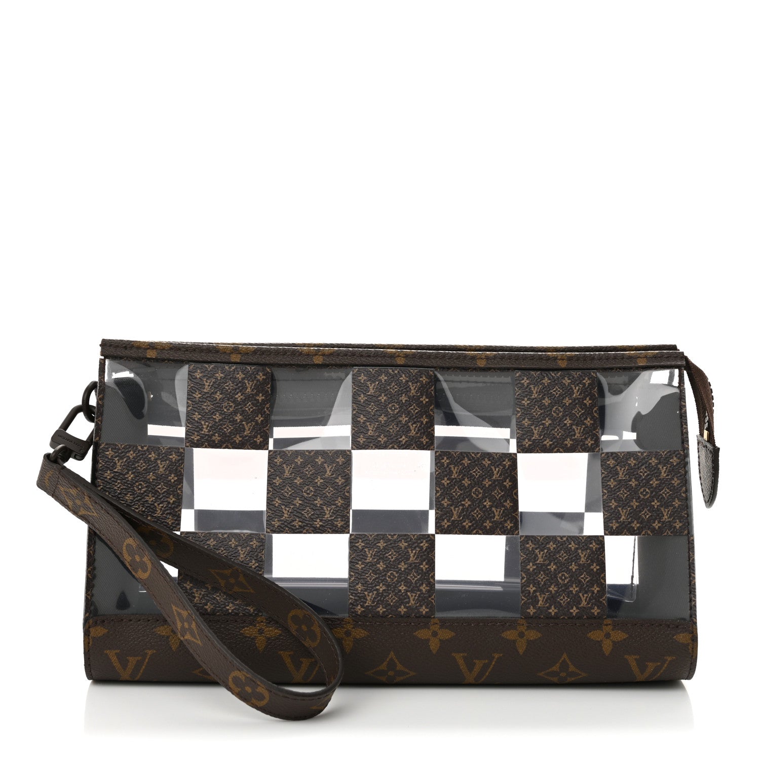 Louis Vuitton PVC Monogram Chess Standing Pouch 1 of 12