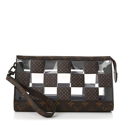 Louis Vuitton PVC Monogram Chess Standing Pouch 1 of 12