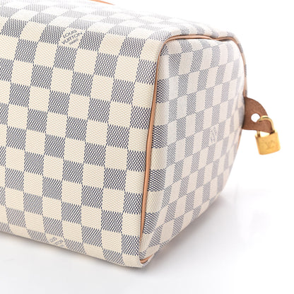 Louis Vuitton Damier Azur Speedy 30 9 of 9