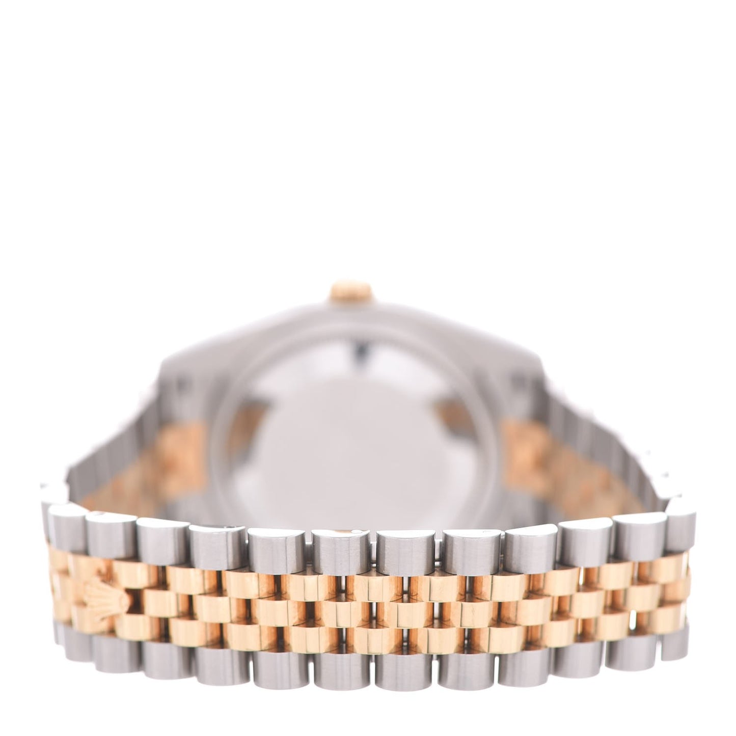 Stainless Steel 18K Yellow Gold 36mm Oyster Perpetual Datejust Watch Silver 116233