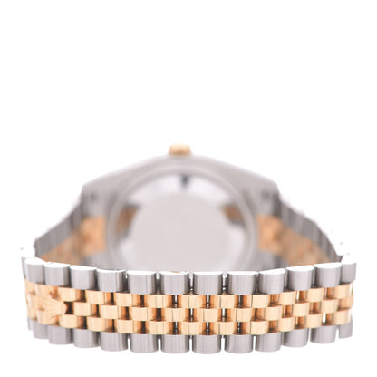 Rolex Stainless Steel 18K Yellow Gold 36mm Oyster Perpetual Datejust Watch Silver 116233 4 of 9
