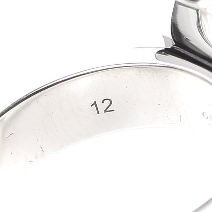 Gucci Sterling Silver Enamel Orso Ring 52 6 5 of 6