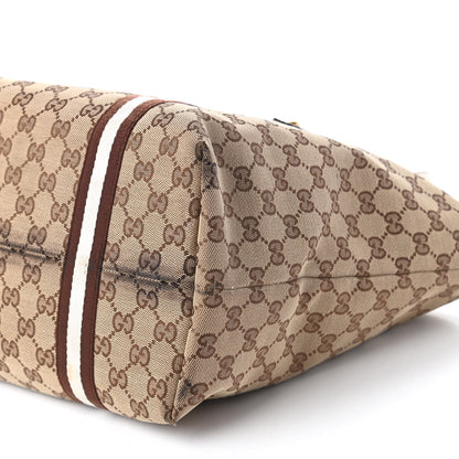 Gucci Monogram Large Jolicoeur Tote White 7 of 11