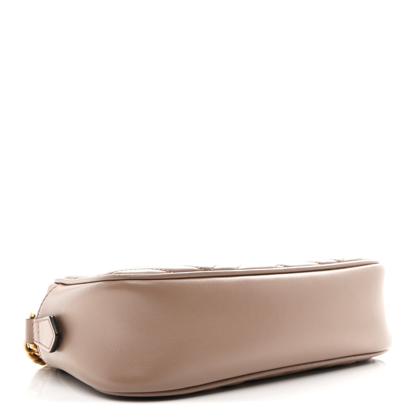 Calfskin Matelasse Small GG Marmont Chain Shoulder Bag Porcelain Rose